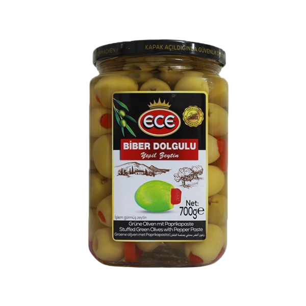 ECE YEŞİL ZEYTİN BİBERLİ 700 GR * 12
