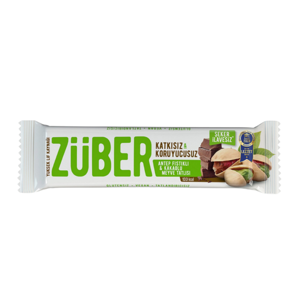 ZÜBER MEYVE BAR ANTEP FISTIKLI 40 GR*1