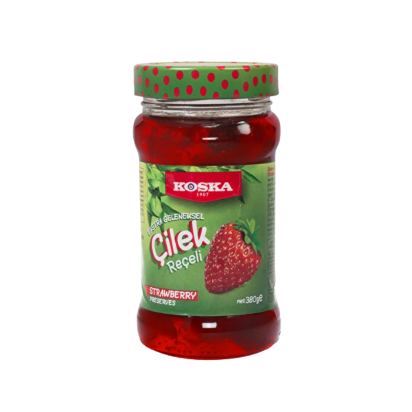 KOSKA REÇEL ÇİLEK 380 GR * 12 