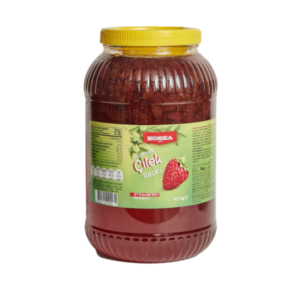 KOSKA REÇEL ÇİLEK BİDON 5 KG * 2 