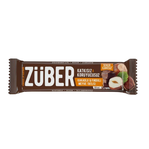 ZÜBER MEYVE BAR FINDIKLI 40 GR*1