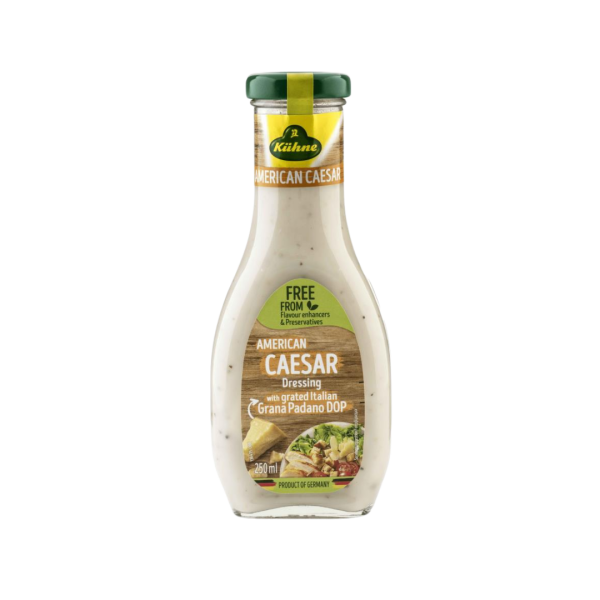KÜHNE SALATA SOS AMERİKAN SEZAR CAM 250 ML * 8