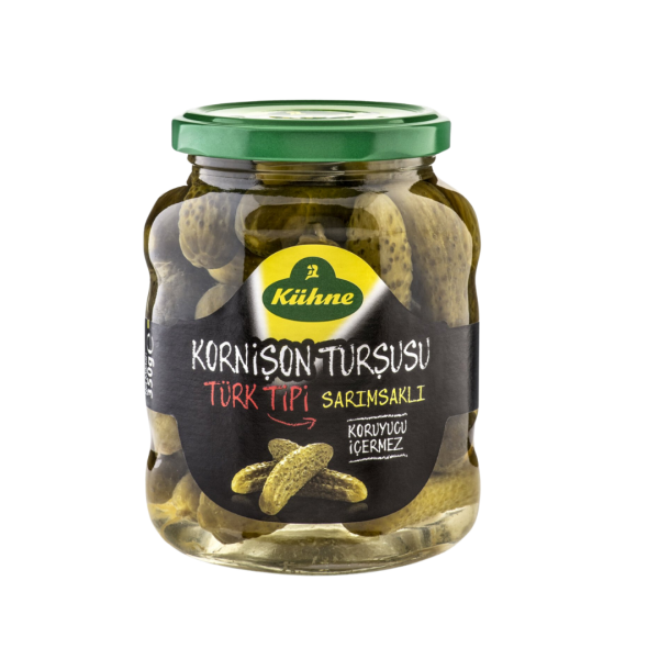 KÜHNE TURŞU KORNİŞON TÜRK TİPİ CAM 350 ML * 12