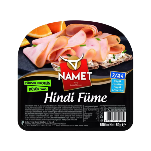 NAMET SALAM FÜME HİNDİ 60 GR * 18 