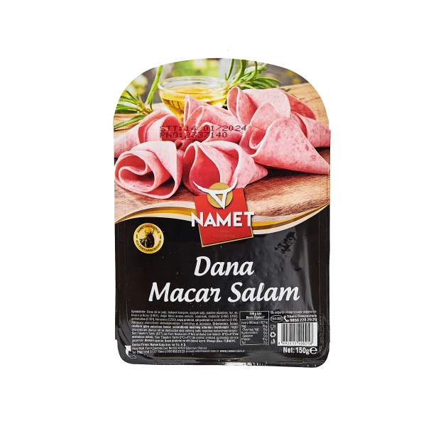 NAMET SALAM MACAR DİLİMLİ 150 GR * 8 