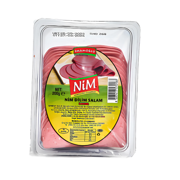 NİM  SALAM DANA DİLİMLİ 200 GR * 15 