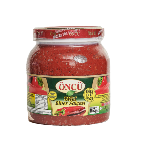 ÖNCÜ SALÇA BİBER TATLI 1650 GR * 6 