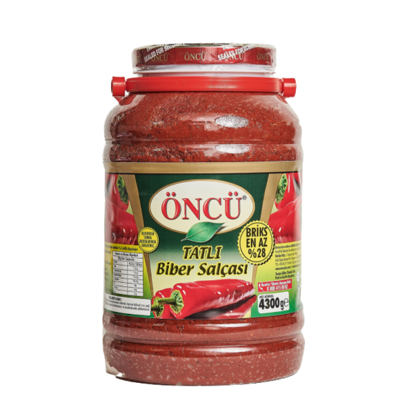 ÖNCÜ SALÇA BİBER TATLI 4300 KG * 4 