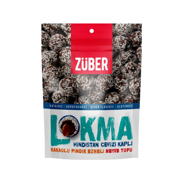 ZÜBER LOKMA HİNDİSTAN CEVİZLİ 96 GR * 12